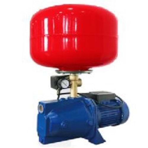 HİDROFOR JSP 100 1 HP PAKET 24 LT DİK TANKLI 4 KAT - 4 DAİRE